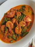 Udang Buncis Kuah Santan