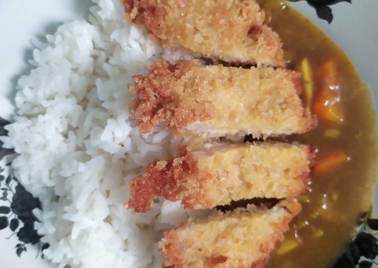 Bahan meracik Rice Chicken Curry Katsu yang Menggugah Selera