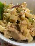 Salada de Frango com Maionese e Curry