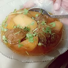 A picture of Allu ghousht.