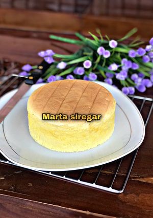Foto resep Cheddar cheese cake (bolu keju) tepung beras