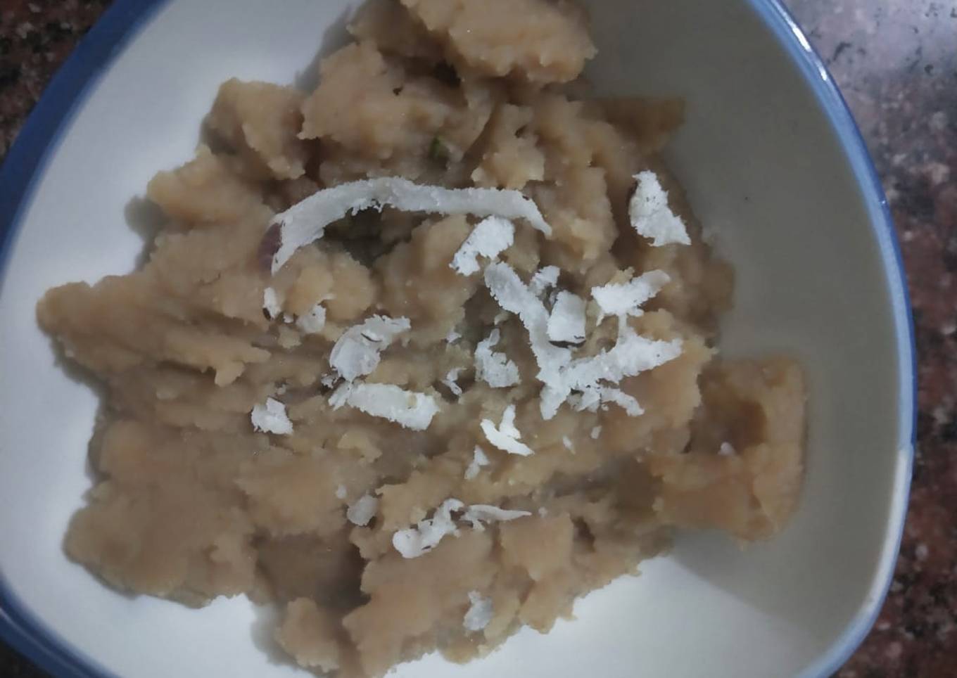 Wheat flour halwa