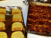 A picture of cottage cheese lasagna