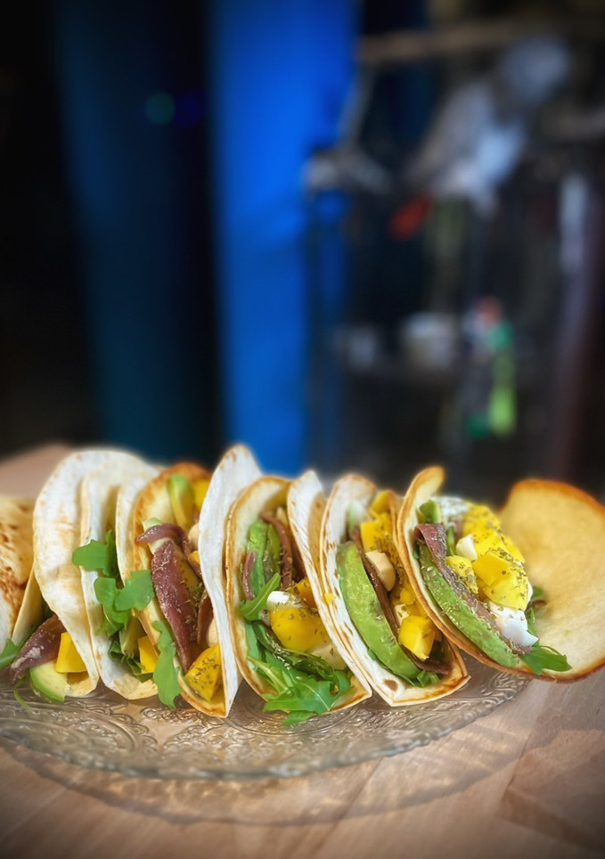 Una foto de Piadina de anchoas