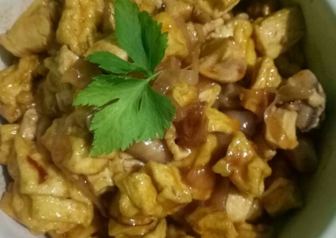 Cara Gampang Menyiapkan Tahu asam manis, Enak