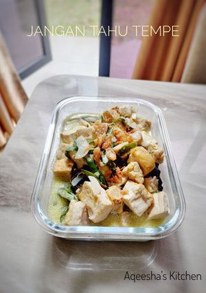 Foto resep Jangan Tahu Tempe