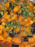 حمسة باذنجان وبطاطس😋