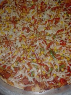 صورة لوصفة بيتزا 😋😋😋