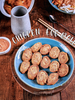 Foto resep Chicken egg roll