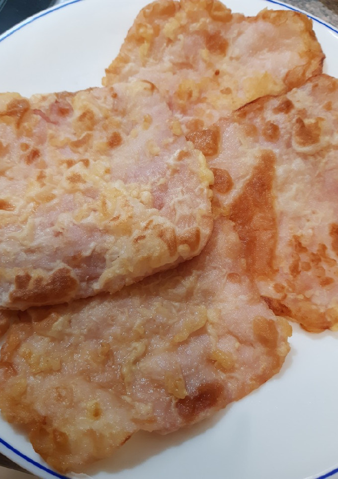 Una foto de Jamón York rebozado
