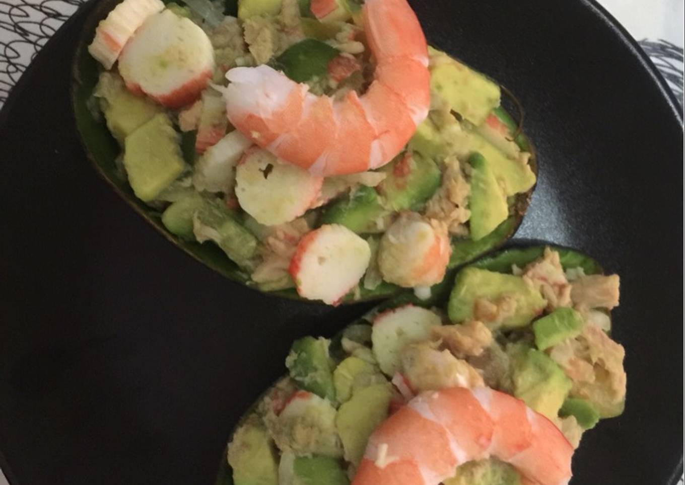Aguacates rellenos