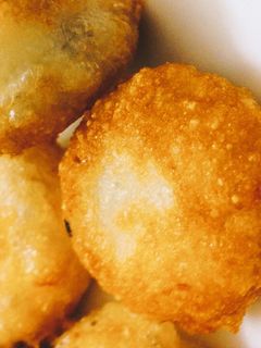 Hình của món Bánh bột bếp bọc thịt.