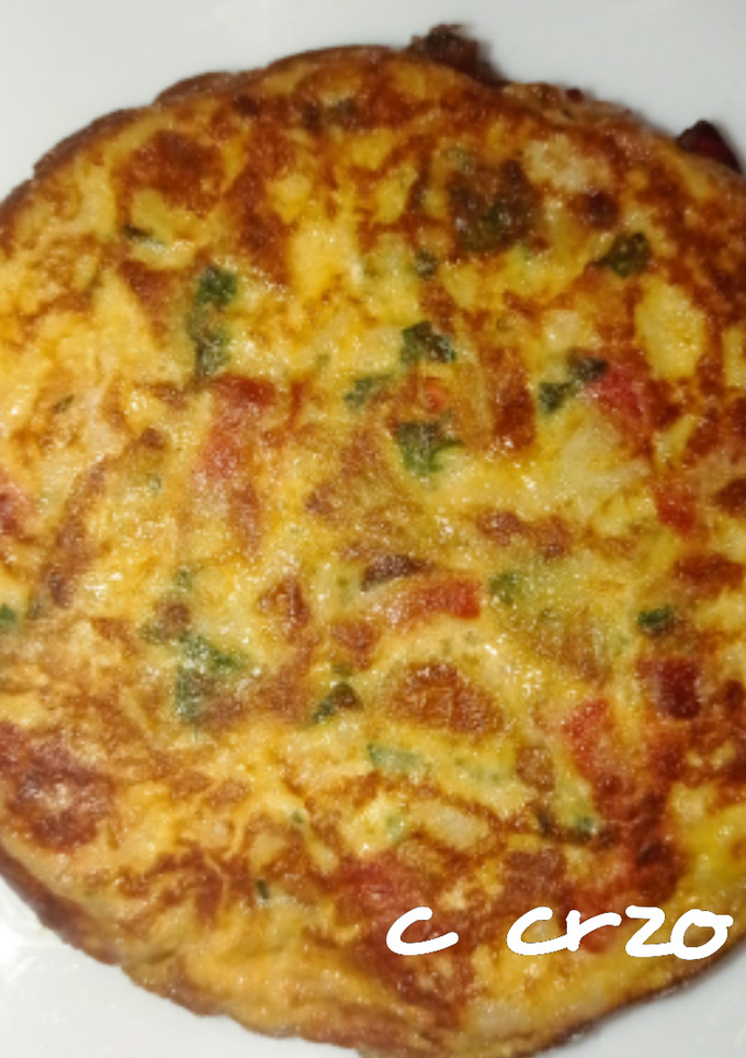 Una foto de Tortilla de bacalao