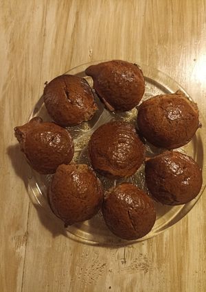 Φωτογραφία της συνταγής Muffins πρωτεΐνης με κομματάκια σοκολάτας