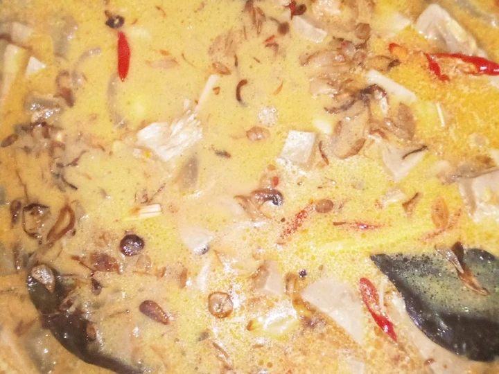 Langkah Mudah untuk Menyiapkan Resep Gulai nangka kikil. Anti Ribet, Enak