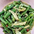 5.Tumis kacang panjang teri