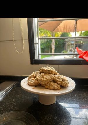 Una foto de Cookies de avena y chispas de chocolate