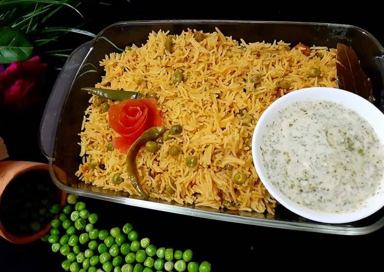 Simple Way to Make Quick Matter Pulao