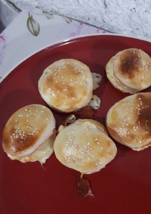 Una foto de Pancito con relleno