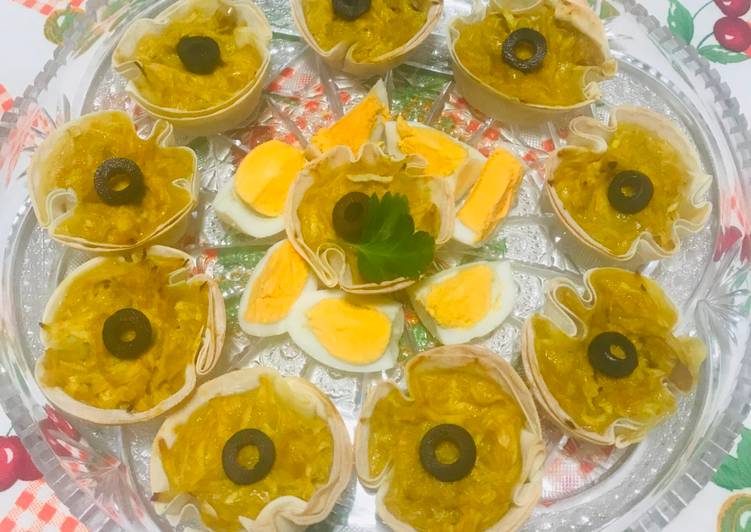 Mini Quichés de Ají de Pollo!