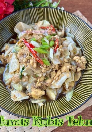Foto resep Tumis Kubis Telur