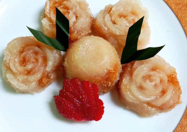 resep cara mengolah Lemet Singkong manis