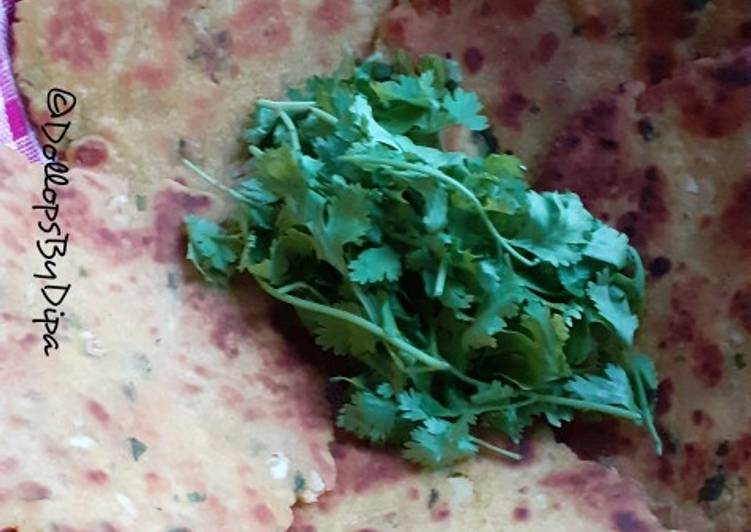 Lahsooni makki ki roti