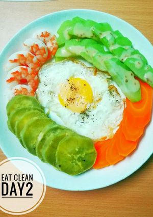 Hình của món Eat Clean.