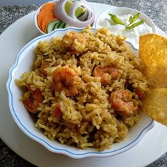 A picture of Dindugal Talappakketti Biriyani.