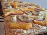 Tarta hojaldre con fruta