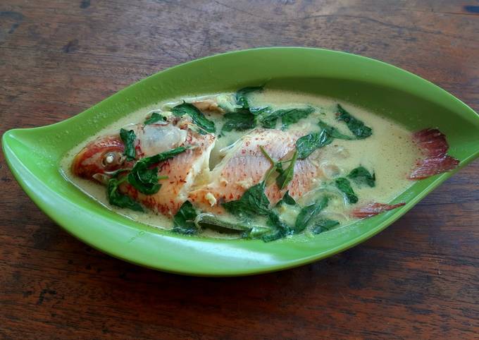 Gulai ikan nila kemangi