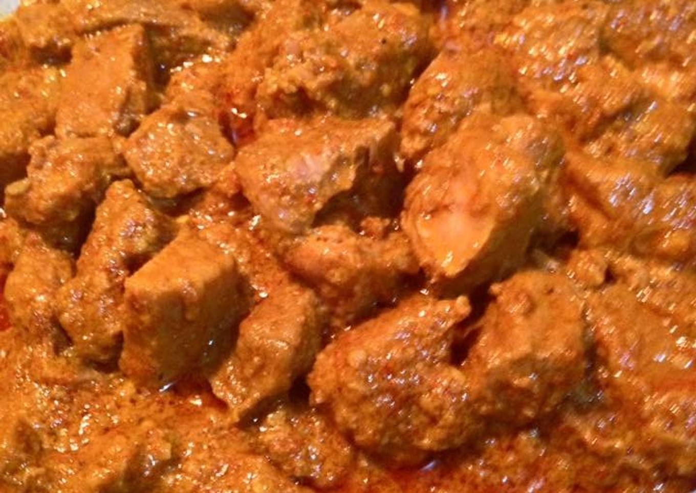 Rendang daging sapi