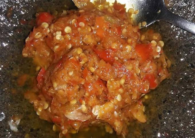 Sambal Korek(kalau di kampung ku solo itu namanya😂😂😂😂)