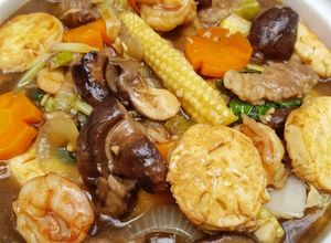 Foto resep Sapo Tahu Daging Sapi Udang