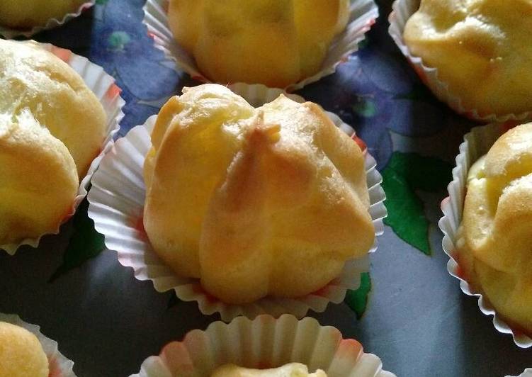 Puff Pastry atau Kue Sus simple