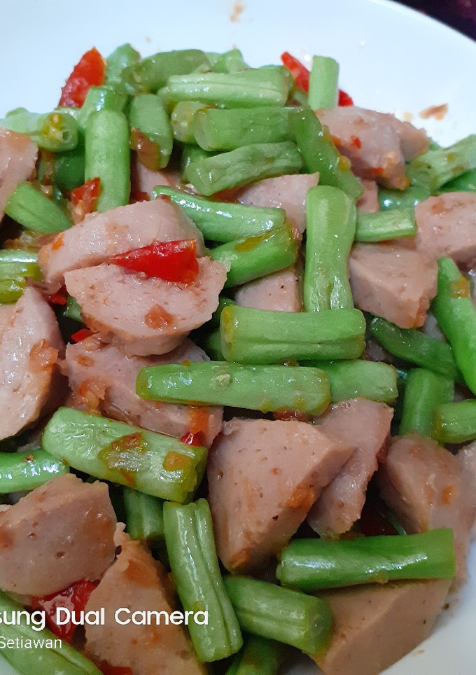 Foto resep Tumis Buncis Bakso