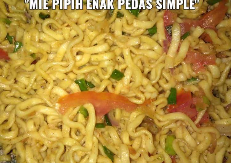 Resep Mie Pipih enak pedas simple Anti Gagal