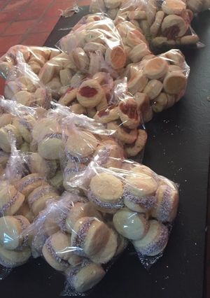 Una foto de Alfajores de maizena