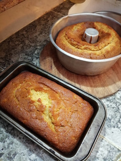 Una foto de Budín de Naranja y Pera