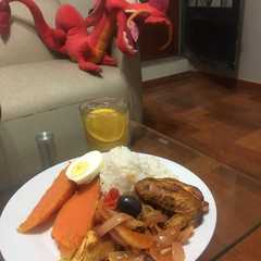 Una foto de Escabeche de pollo