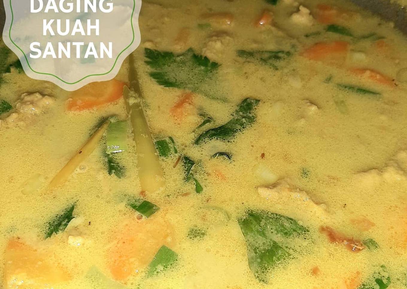 Resep Soto Daging Kuah Santan, Bikin Ngiler