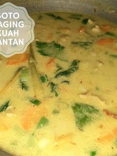 Foto resep Soto Daging Kuah Santan