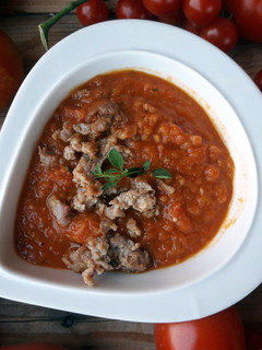 Una foto de Salsa boloñesa