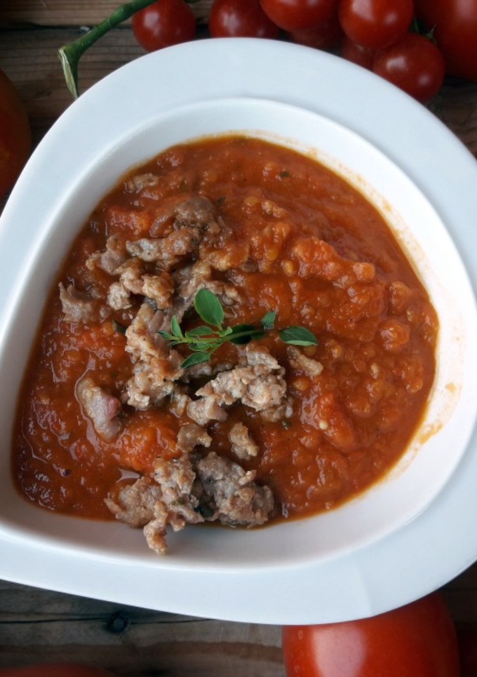 Una foto de Salsa boloñesa