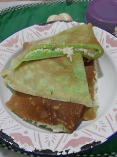 Foto resep Martabak pandan teflon
