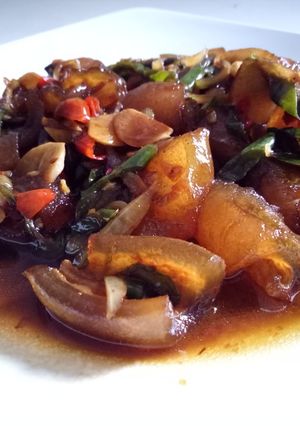 Foto resep Tumis Cecek/ Kulit Sapi Sederhana