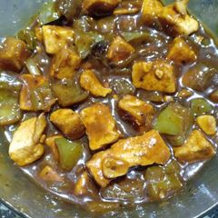 A picture of Chilli paneer.