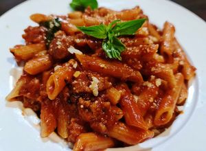 รูปของ Penne Alla vodka and sausages