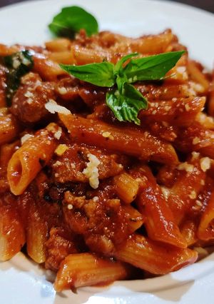 รูปของ Penne Alla vodka and sausages