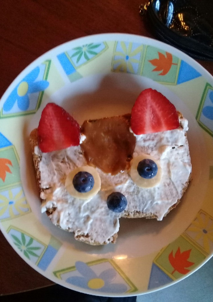Una foto de Tostada francesa saludable🐕